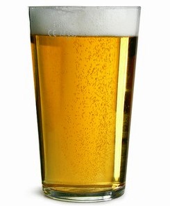 Vaso de cerveza Lager